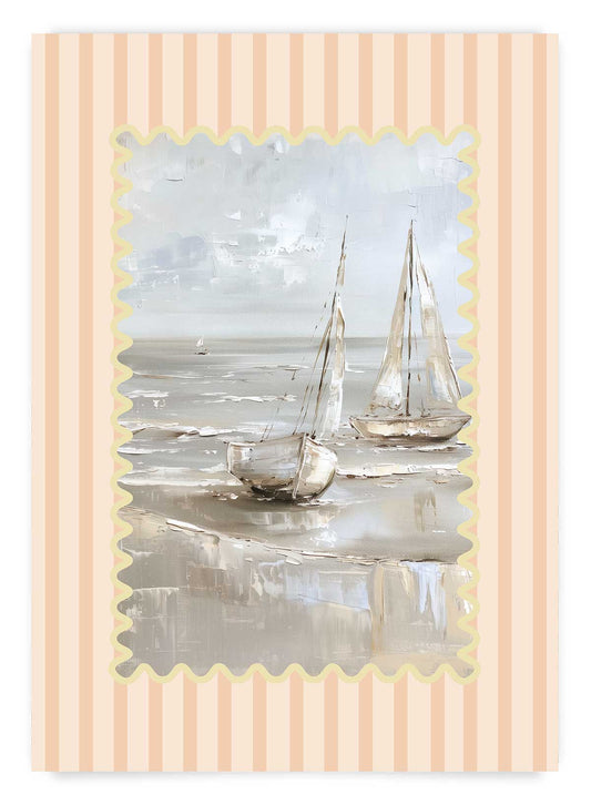 Beige Stripes no4 | Poster