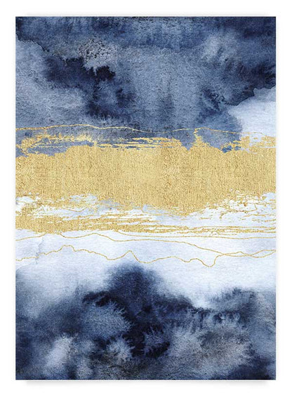 Blue & Gold | Set Postere