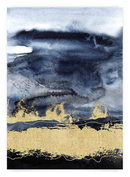 Blue & Gold | Set Postere