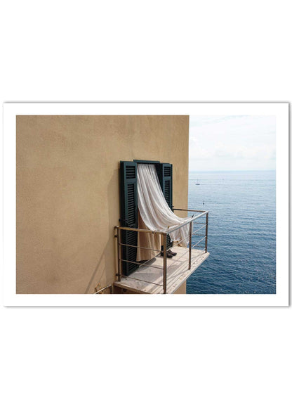 Balcon spre mare | Art print