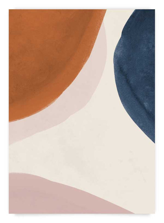 Abstract earth tones 3 | Poster