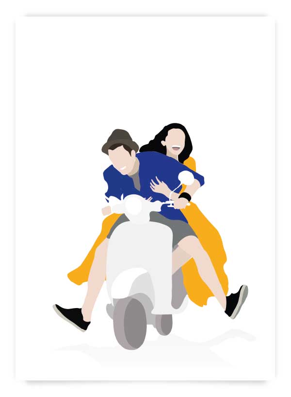 Riding together | Poster