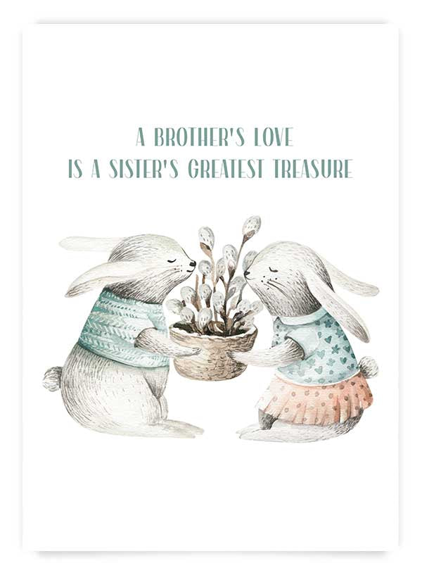 Brother & sister | Poster