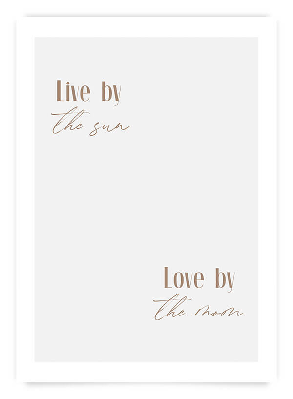 Live & love | Poster