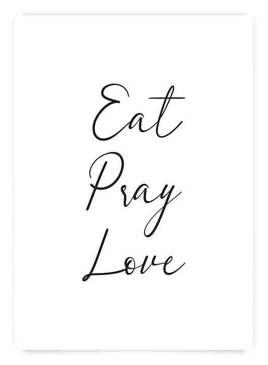 Eat pray love | Poster