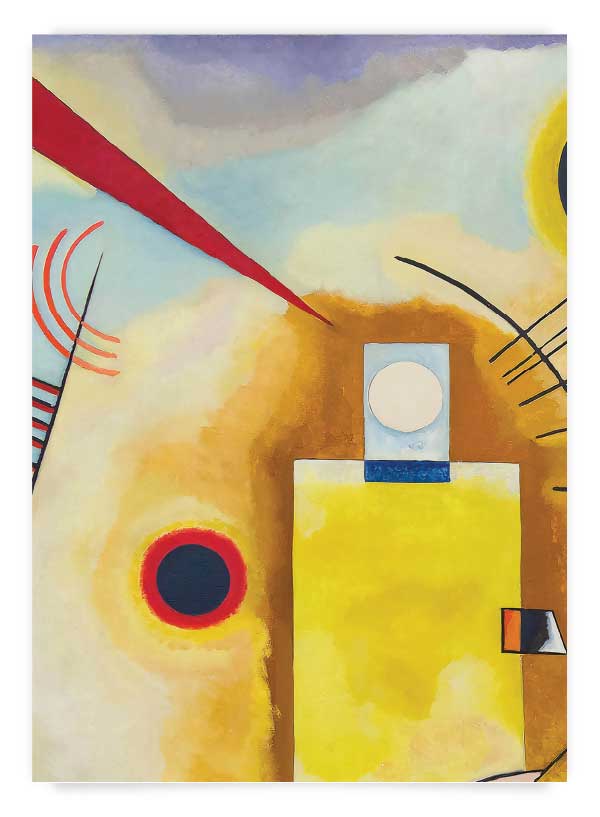 Kandinsky Yellow, red, blue | Poster