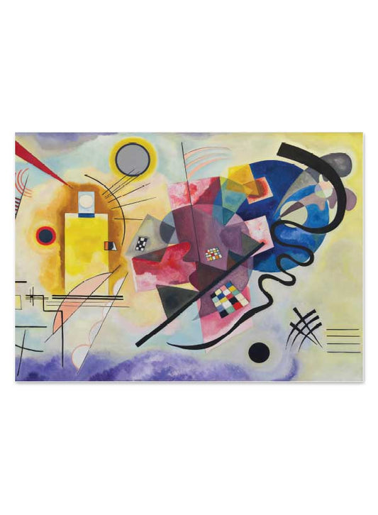 Kandinsky Yellow, red, blue | Poster