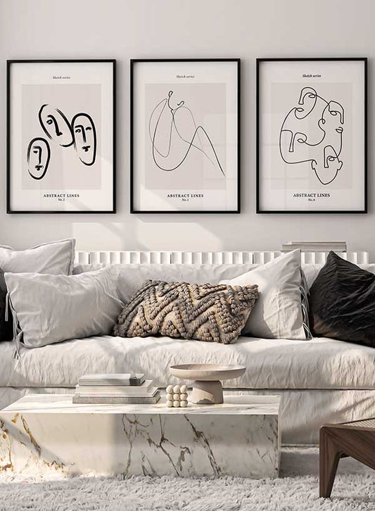 Set 3 postere 50x70cm | Set A