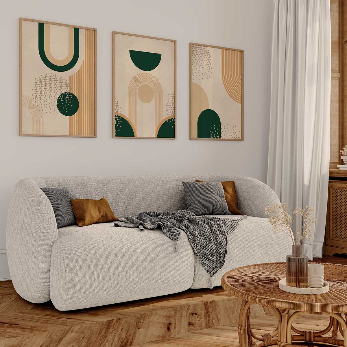 Abstract Geometric | Set Postere