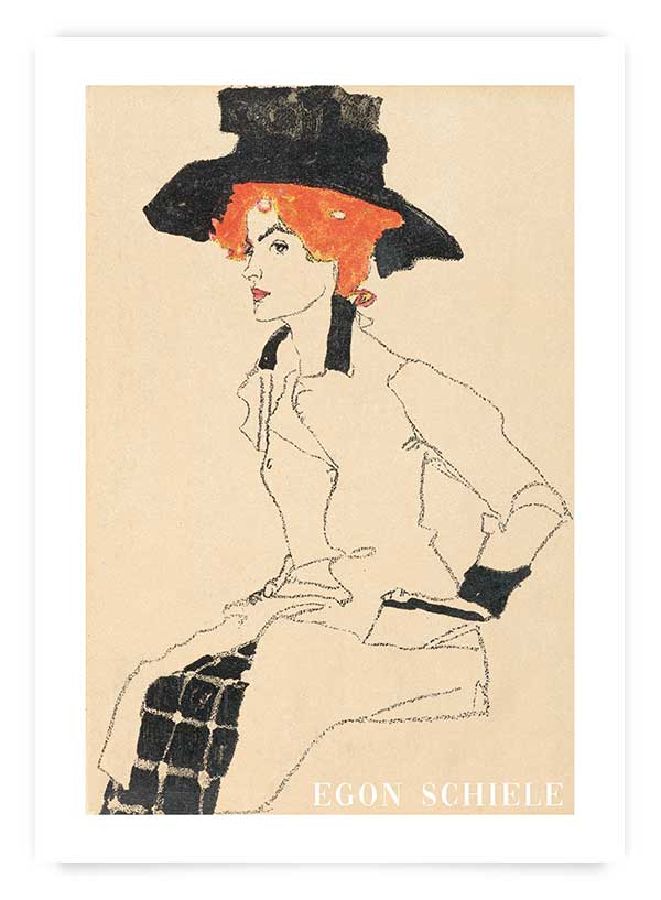 Egon Schiele no. 4 | Poster