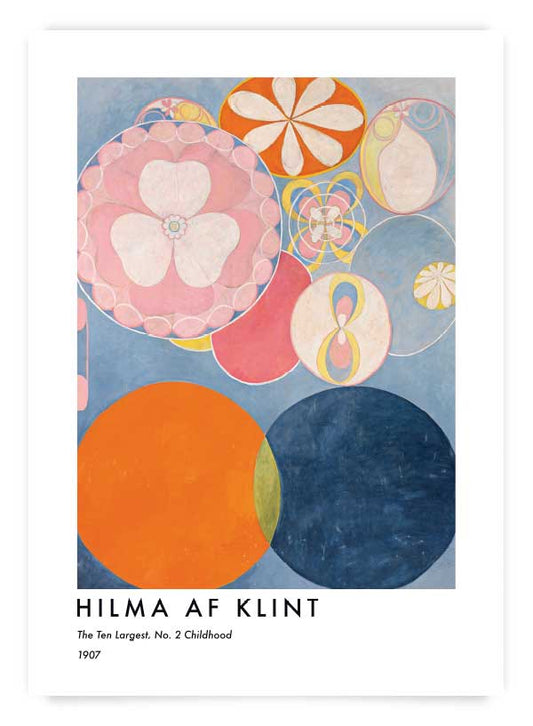 Hilma af Klint no. 5 Childhood | Poster