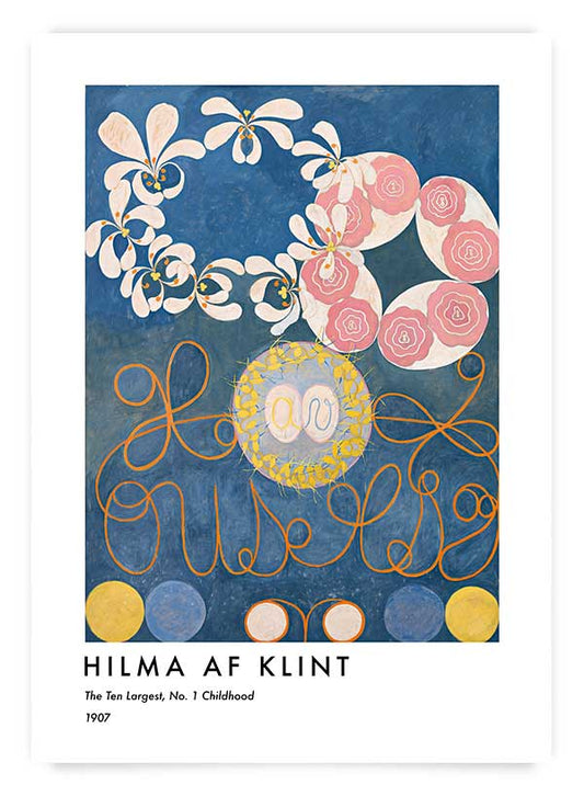 Hilma af Klint no. 3 Childhood | Poster