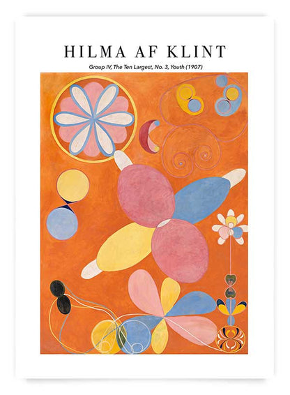 Hilma af Klint no. 6 Youth | Poster