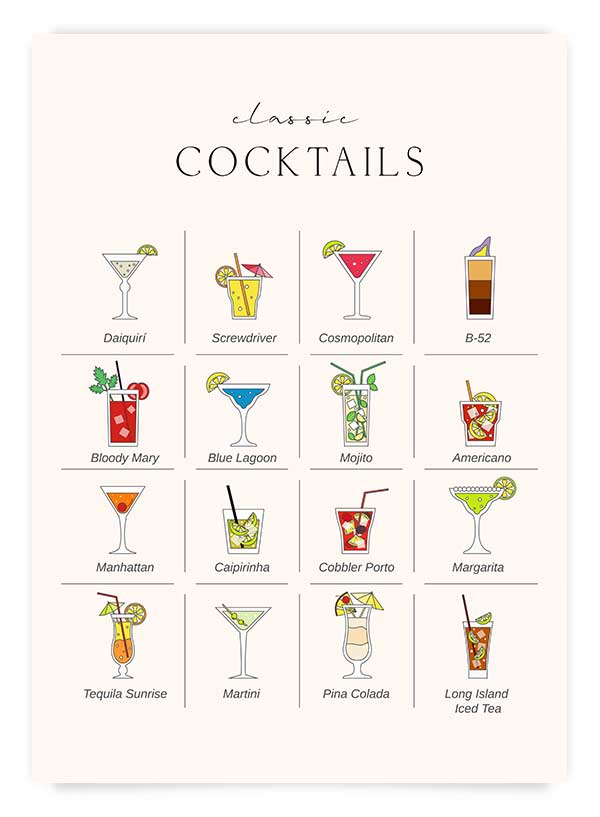 Cocktails | Poster