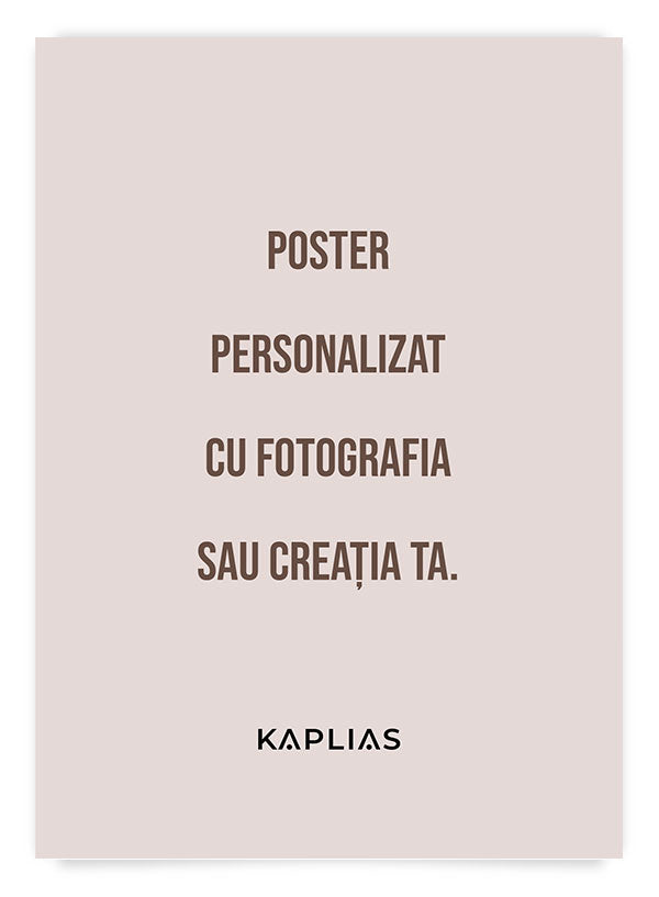 Poster personalizat