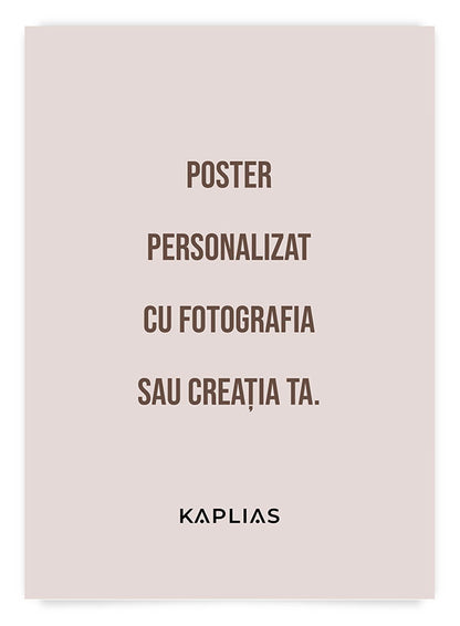 Poster personalizat