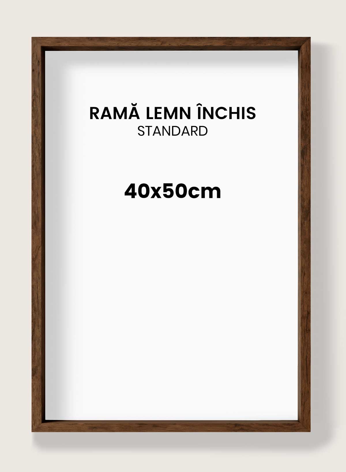 Rama lemn închis Nisa 40x50cm