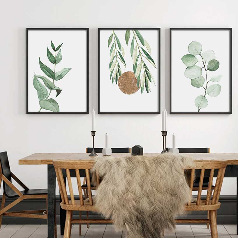 Green plants | Set Postere