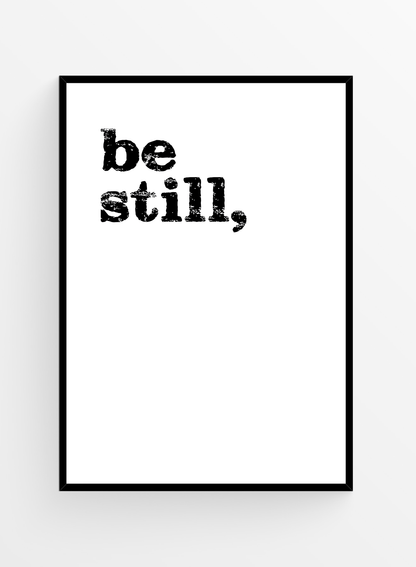 Be still, my soul | Poster DUO