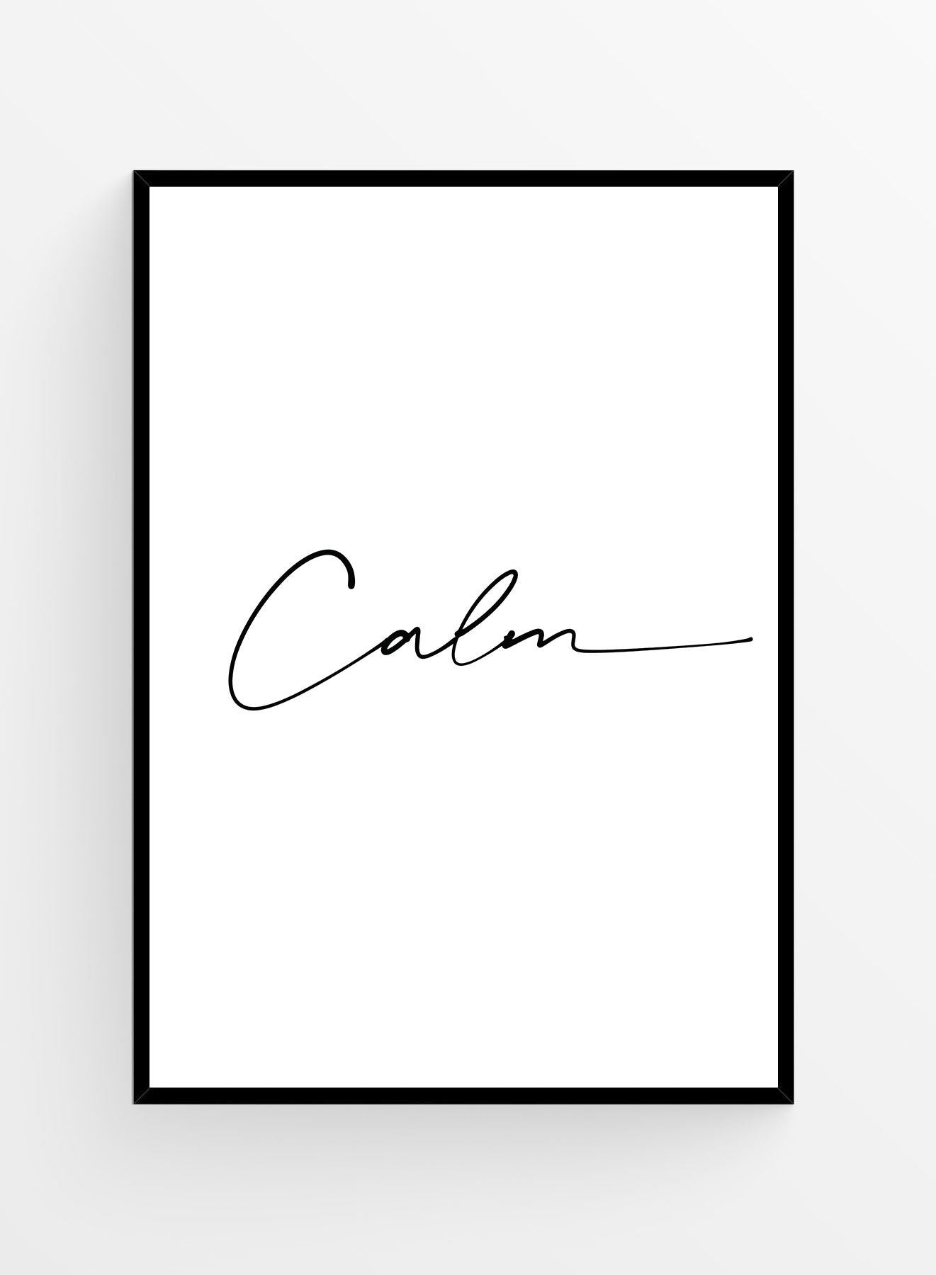 Calm I Poster