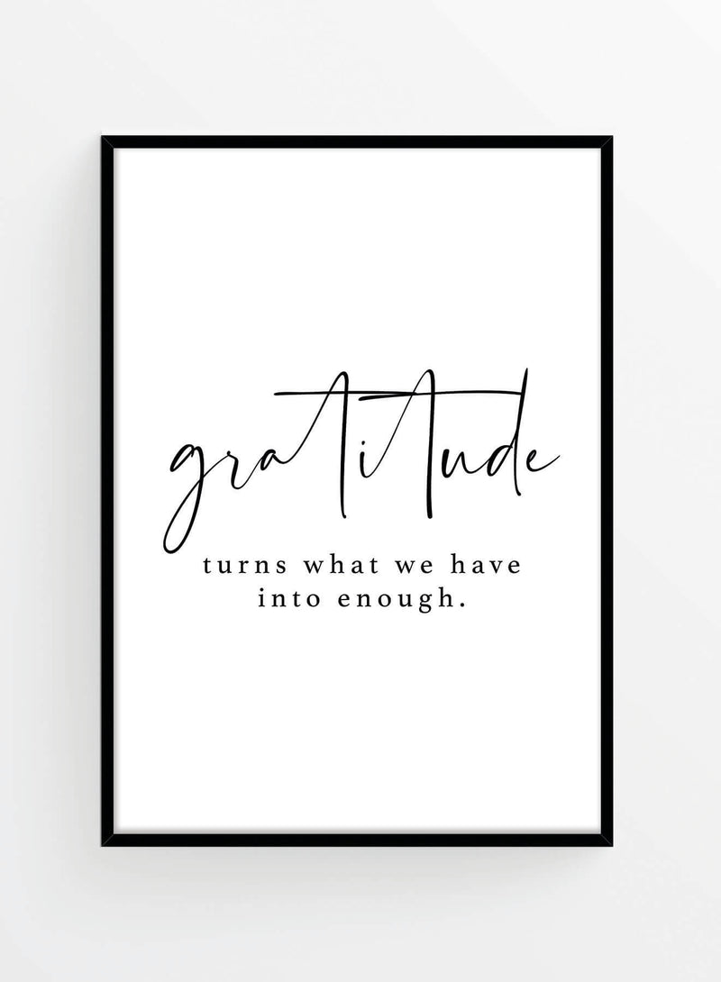 Gratitude | Poster