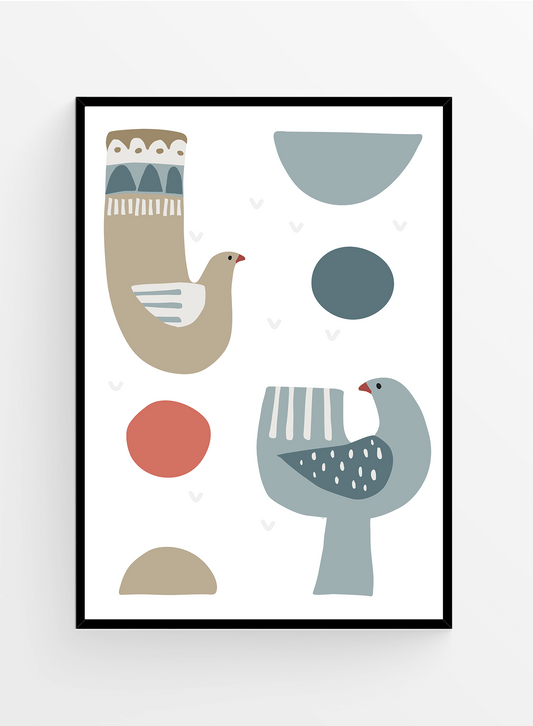 Pasari visatoare | Art Print