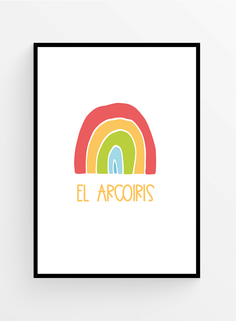 El arcoiris | Art Print