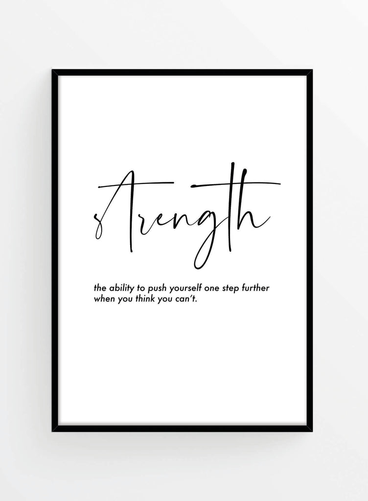 Strength | Poster