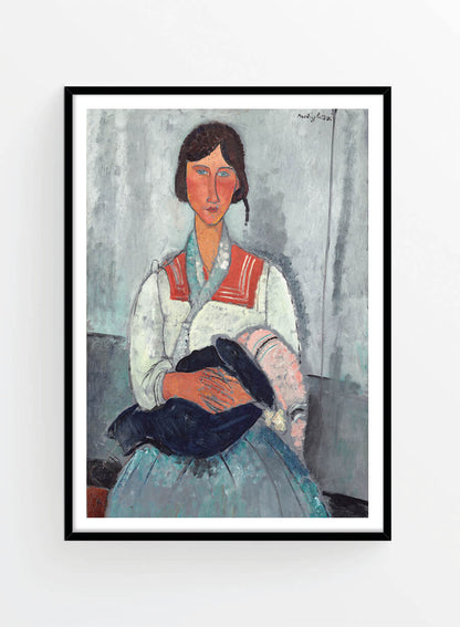 Modigliani Gipsy Woman | Poster