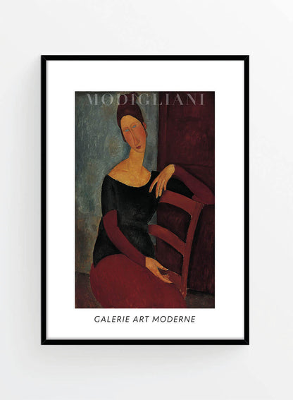 Modigliani The Artist's Wife | Poster