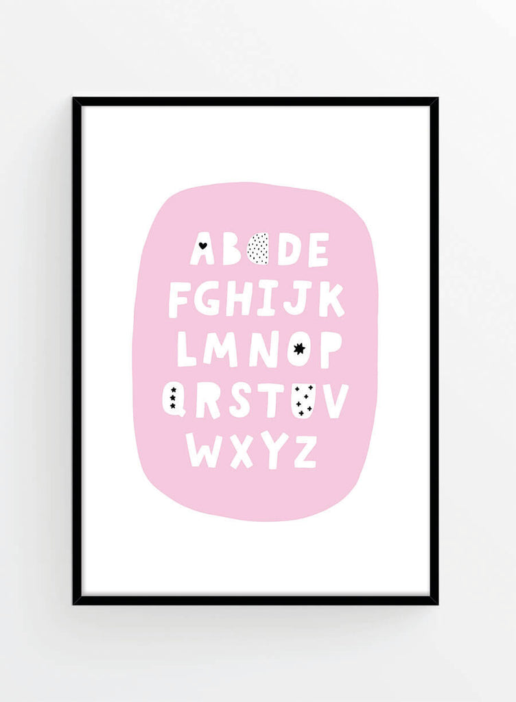 Alfabet roz | Poster