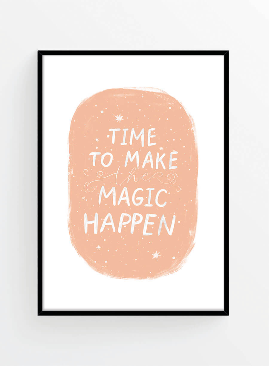 Time for magic | Poster