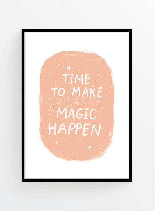 Time for magic | Poster