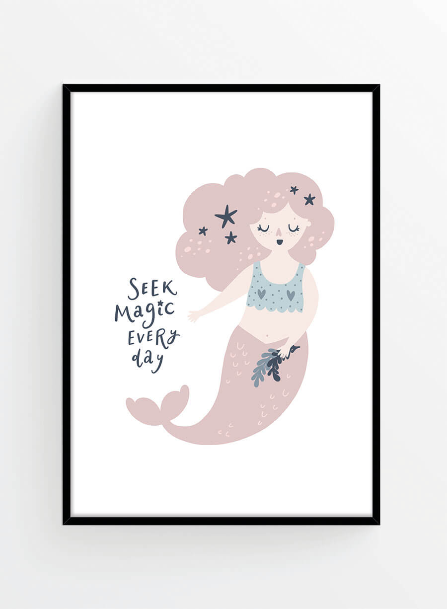 I'm a mermaid | Art Print