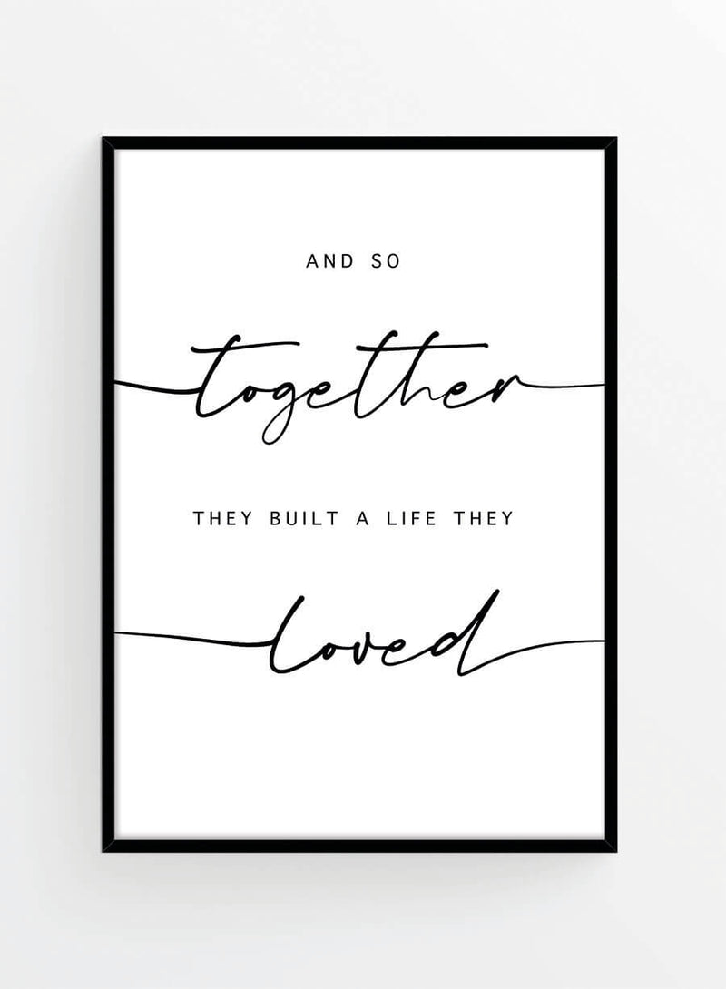 Our life together | Poster