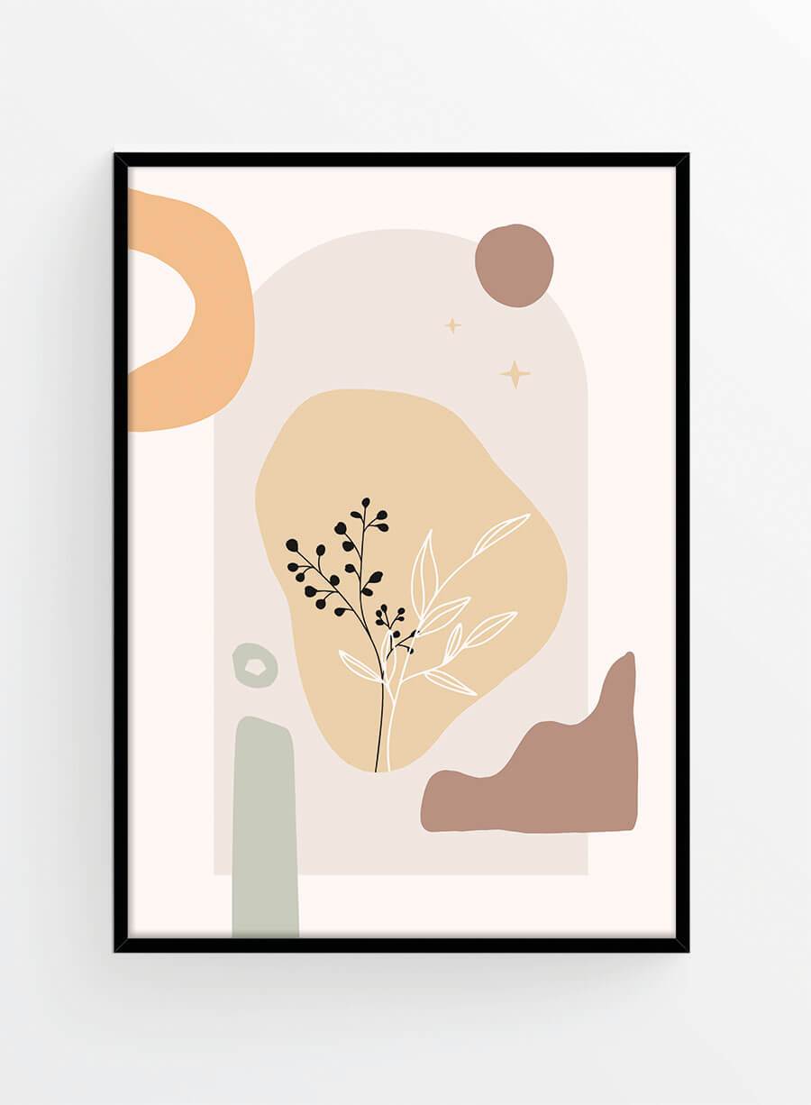 Playful botanicals | Poster