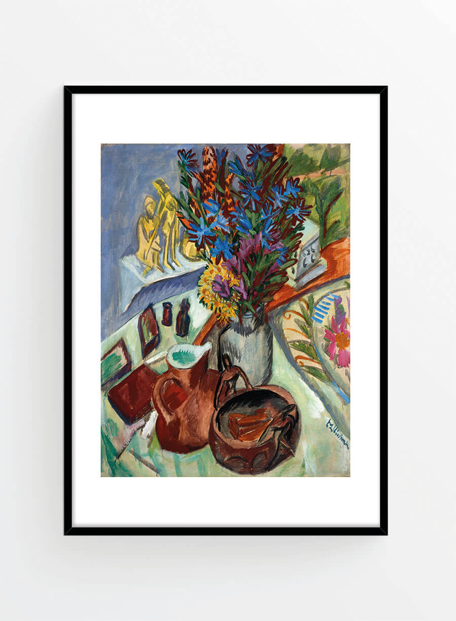 Ernst Kirchner Still life | Poster