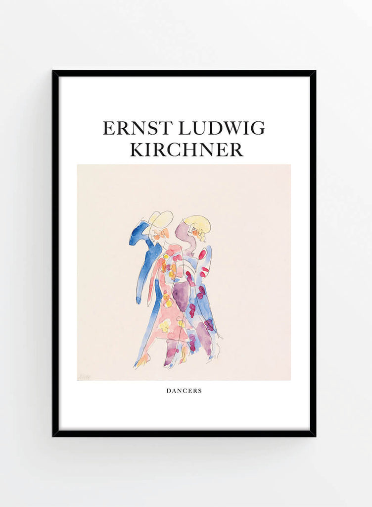 Ernst Kirchner Dancers | Poster
