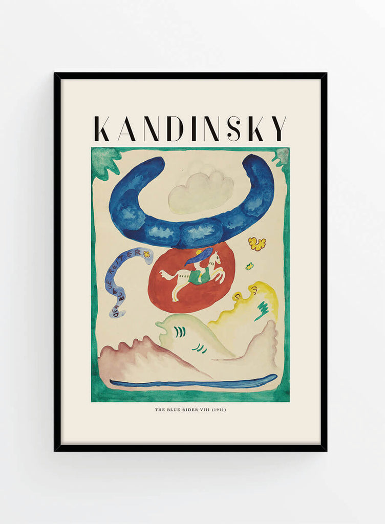 Kandinsky The Blue Rider | Poster