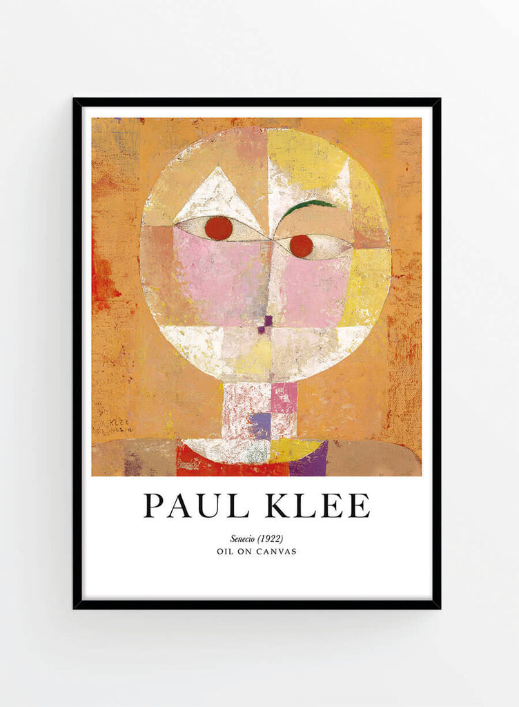 Paul Klee Senecio | Poster