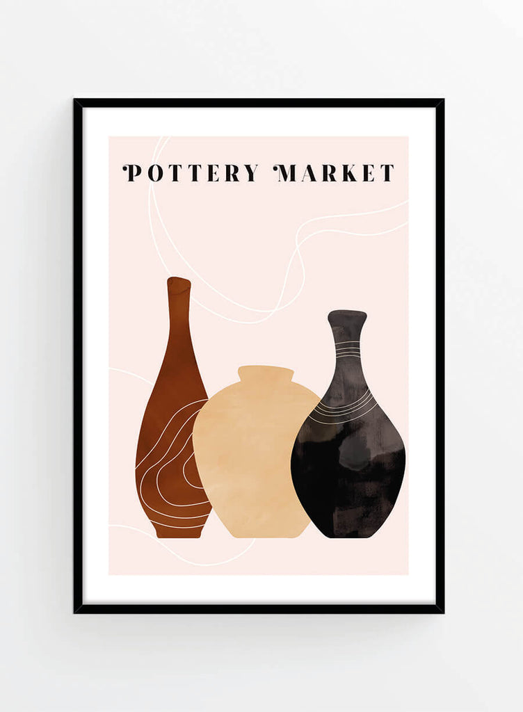 Pottery Market | Poster