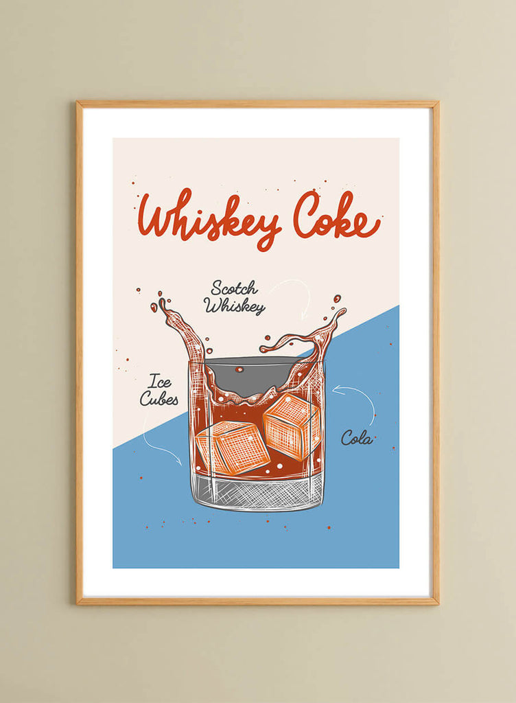Whiskey coke | Poster