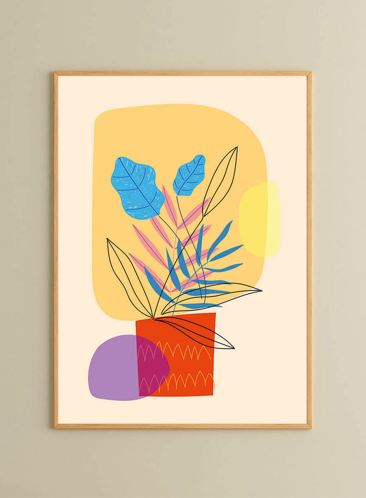 Abstract vase 4 | Poster