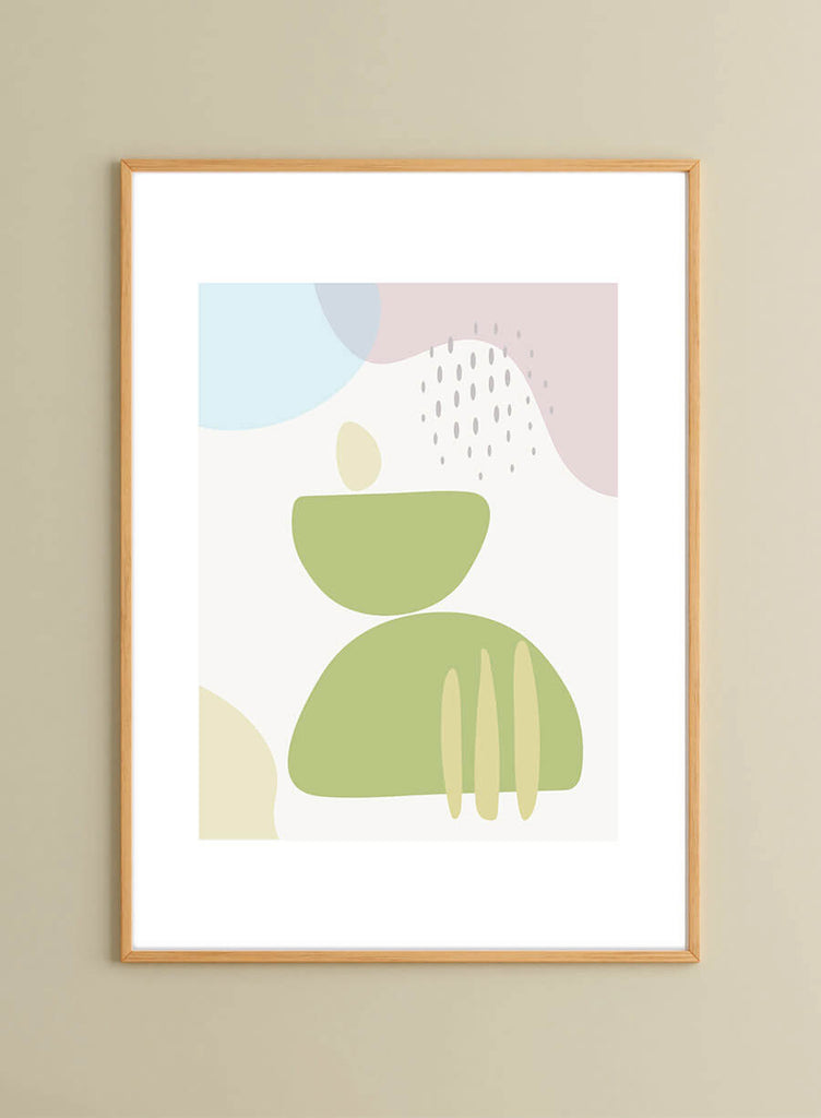 Pastel abstract | Poster