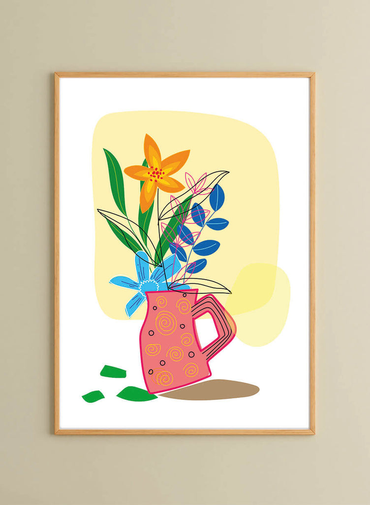 Abstract vase 5 | Poster