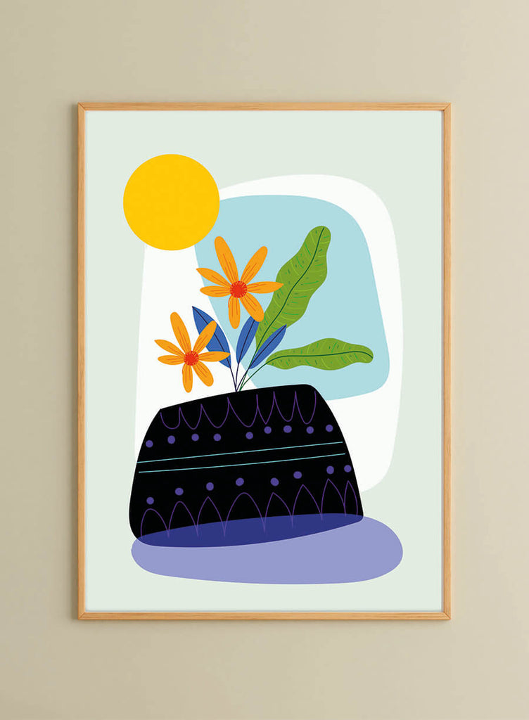 Abstract vase 6 | Poster