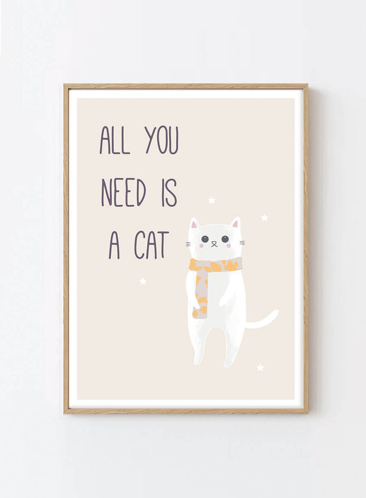 All you need is a cat | Poster