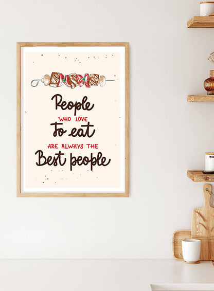 Food & people | Poster