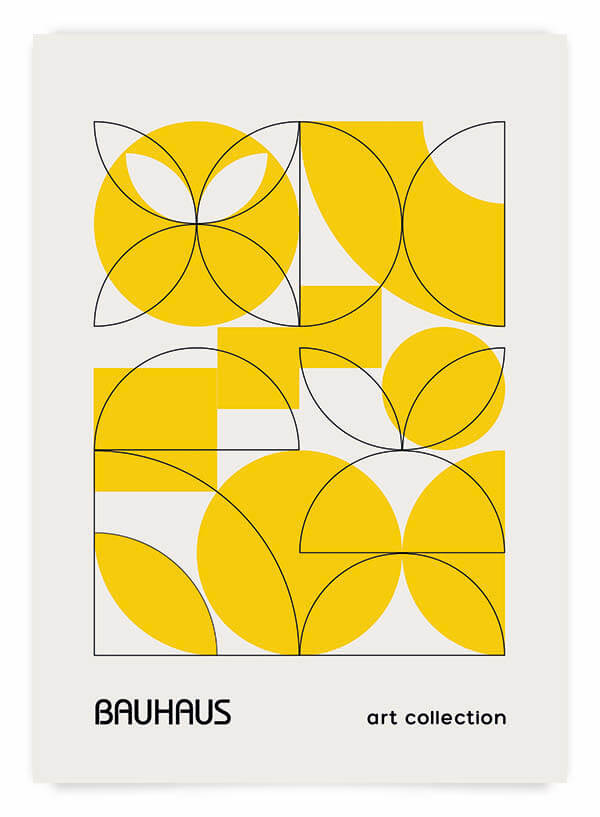 Bauhaus Yellow | Poster