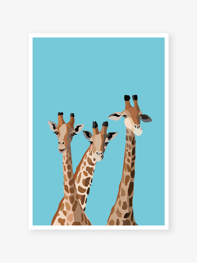 3 Girafe | Art Print